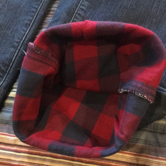 L.L.Bean Flannel Lined High Waist Classic Fit Jeans size 16P - Picture 9 of 13